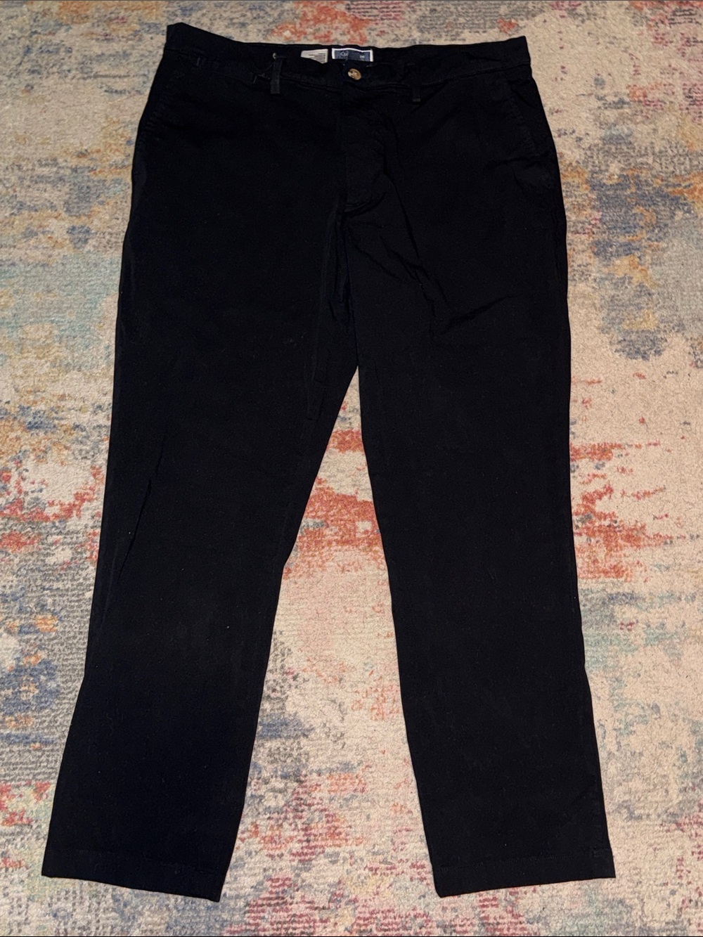 Men's Black Chino Pants